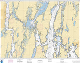 NOAA Nautical Chart 13296: Boothbay Harbor to Bath, Including Kennebec River
